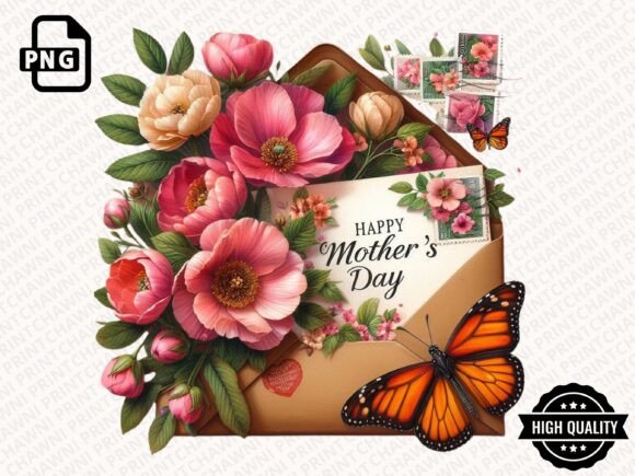 Download Mother's Day Floral Clipart PNG - Mother Collection