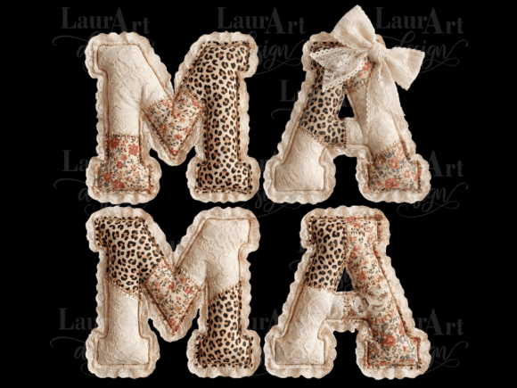 Download MAMA Lace Leopard Patchwork Mother's Day - Mother Collection