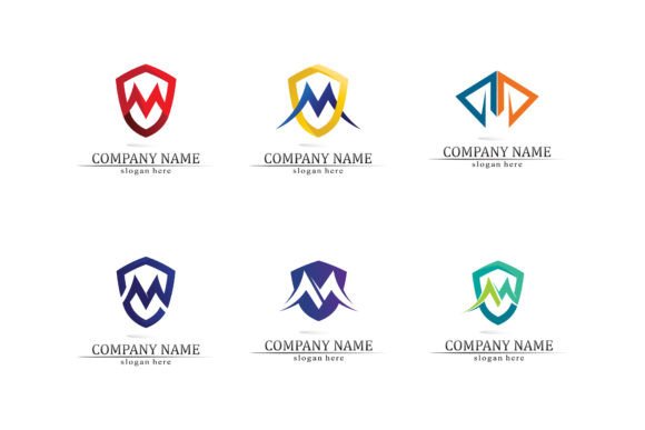 Download M Letter and M Font Logo Design Vector - Premium Resources