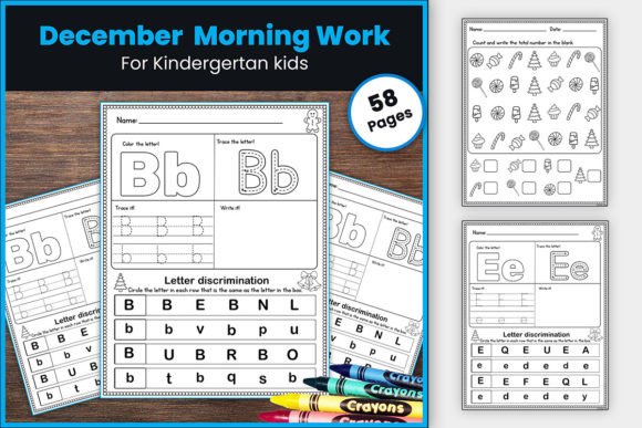 Download December Morning Work Common Core PreK+K - December Collection