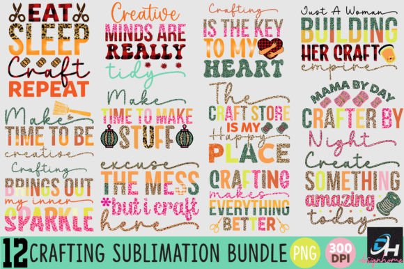Download Crafting Quotes Sublimation PNG - Crafting Collection